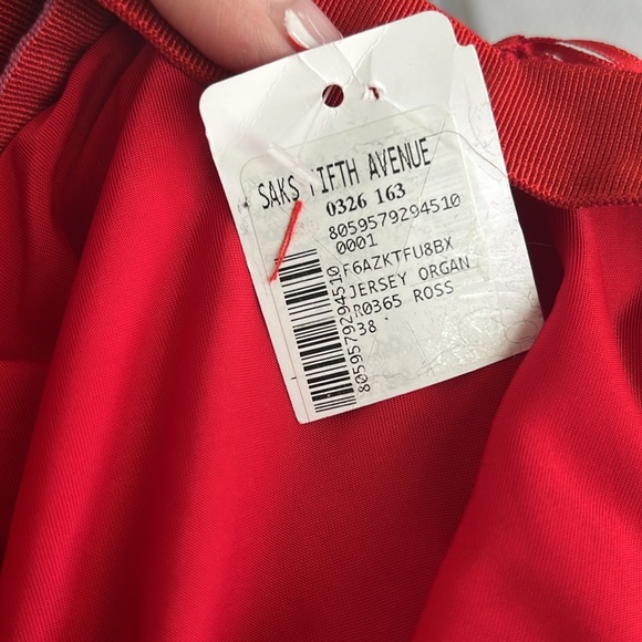 Dolce & Gabbana Long organzine dress with draping Size EU 38 US 2 - Picture 10 of 11